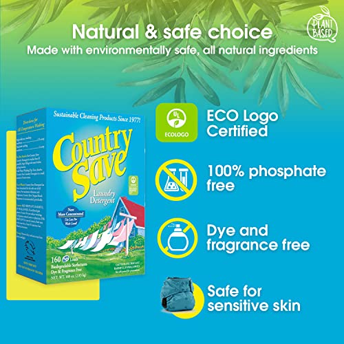  HE Natural Laundry Detergent Clear and Free of Fillers and Chemicals