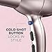 INFINITIPRO BY CONAIR 1875 Watt Lightweight AC Motor Styling Tool/Hair Dryer; Rose Goldthumb 2