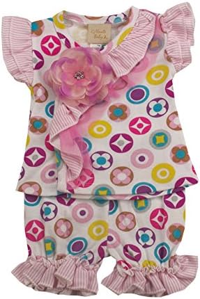 Haute Baby Dainty Dots Diaper Set-0/3M