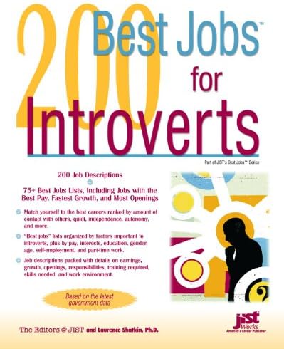 200 Best Jobs for Introverts Paperback – December 1, 2007