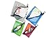 4 ZipClikGo Attachable Mesh Organizer Bags, No Fumbling, Guessing What's Where! These Multi-Purpose Storage Zip Pouches in 4 Sizes & 4 Colors Are Simple to Pack, Easy to Access & Best Bag Companions!