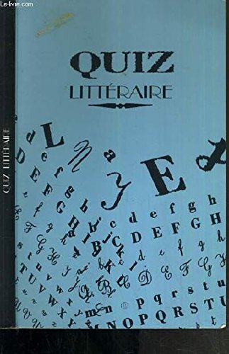 Quiz litteraire