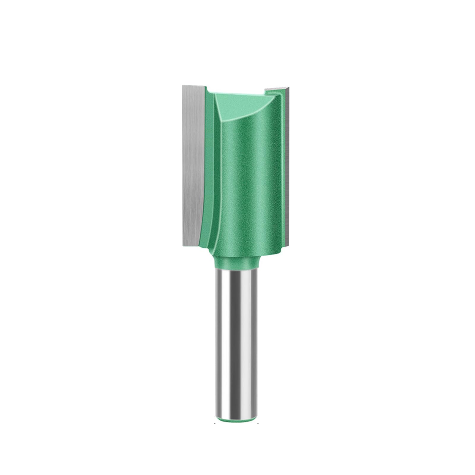 MACHSWON Straight Router Bit 8mm Shank,Double Flute Woodworking Milling Cutter Router Bits 18mm Cut Diameter 30mm Cut Length Cutting Trimming Cutter Routing Bits