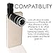 Horizon Cellphone Camera Lens 12X Zoom Removable Clip-on Telescope Manual Focus Camera Lens Telephoto Lens for iPhone 6S, 6, Galaxy S7, S6