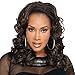 Vivica A. Fox FHW135-V New Futura Fiber, 3/4 Half Wig in Color 1B