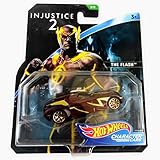 THE FLASH INJUSTICE 2 3/5 DC HOT WHEELS CHARACTER CARS - 2018 CASE A