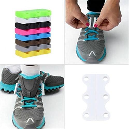 New 1 Pair L/S Size Magnetic Shoe Buckles Casual Sneaker Magnetic shoe laces Closure shoelaces Buckles No-Tie Shoelace Buckles New green Large