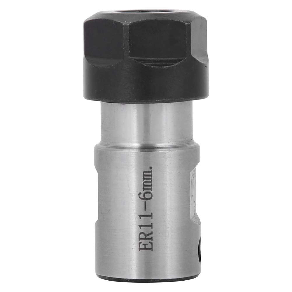 FTVOGUE Motor Shaft Collet Chuck Spindle Extension Rod for CNC Milling Machine(6mm)