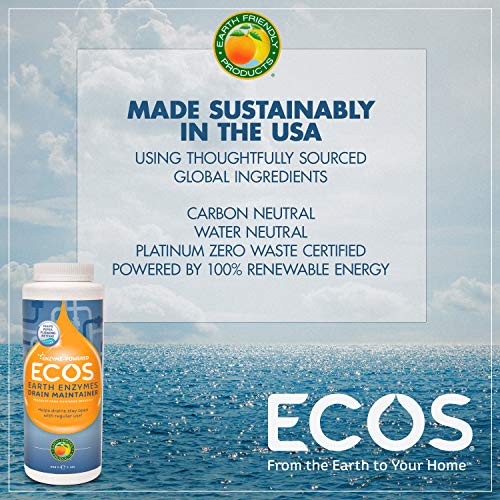 ECOS Earth Friendly Products Earth Enzymes Drain Maintainer, 2lbs