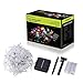 Solar String Lights, 19.7feet 40 LED Dragonfly Outdoor Solar Powered Lights Waterproof Fairy Lights for Patio, Garden, Lawn, Path, Party and Home Decorations, Multi Color
