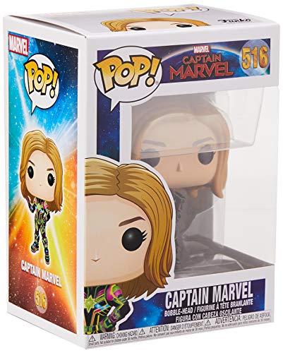 captain marvel neon suit pop