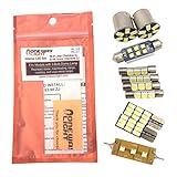 One Way Light 1998-2001 Jeep Cherokee XJ and 1993-1998 Grand Cherokee ZJ Interior LED Light Set Dome Lamp Model 1WL-XJ3