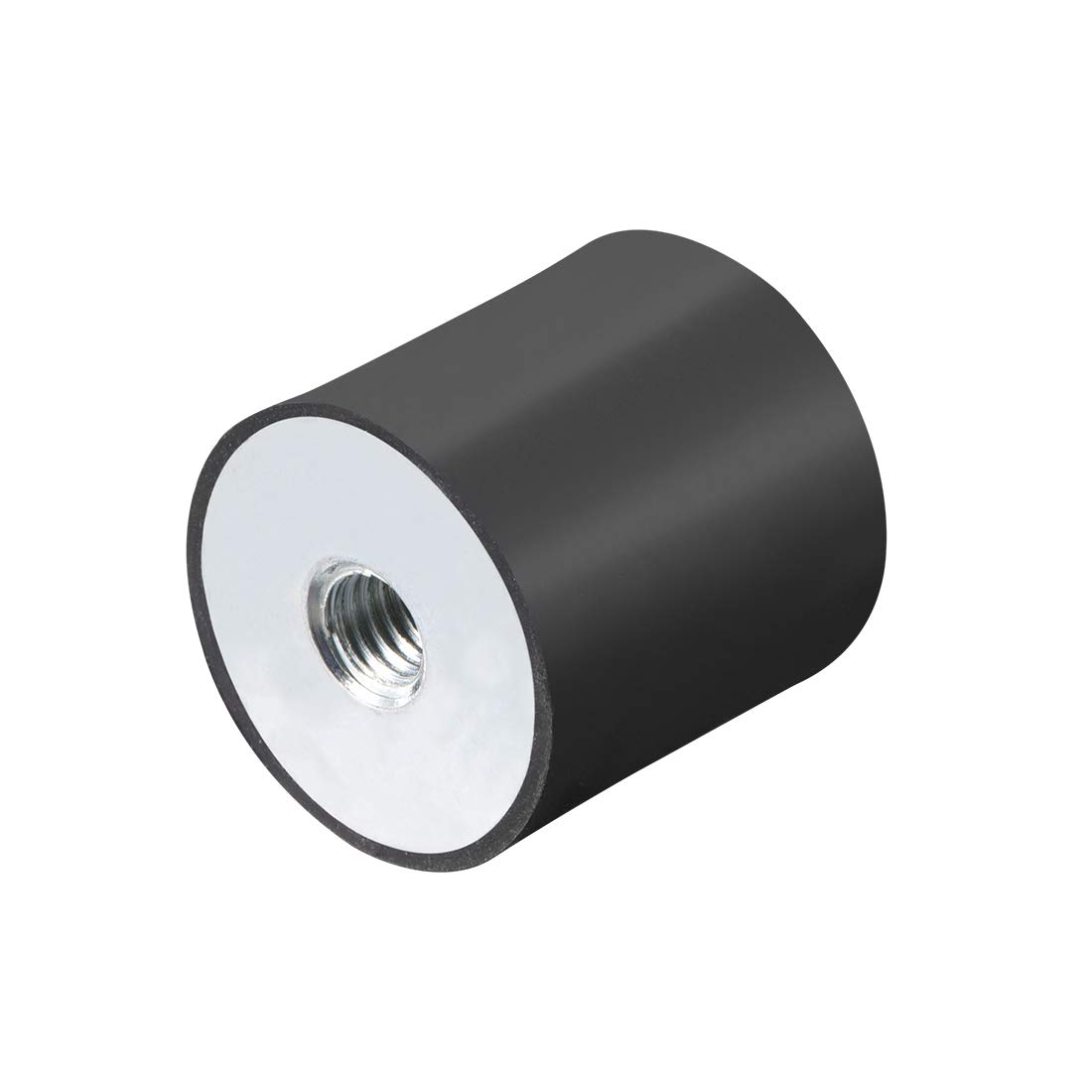 sourcing map 30 x 30mm M8 Thread Female Rubber Mounts,Vibration Isolators,Replaces Anti Vibration Pads Flat Silentblock Base Block