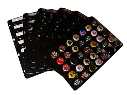 COLLECTOR Display Album, 5 Pages for Beer Caps, 35 Pockets, Size 308 mm x 205 mm