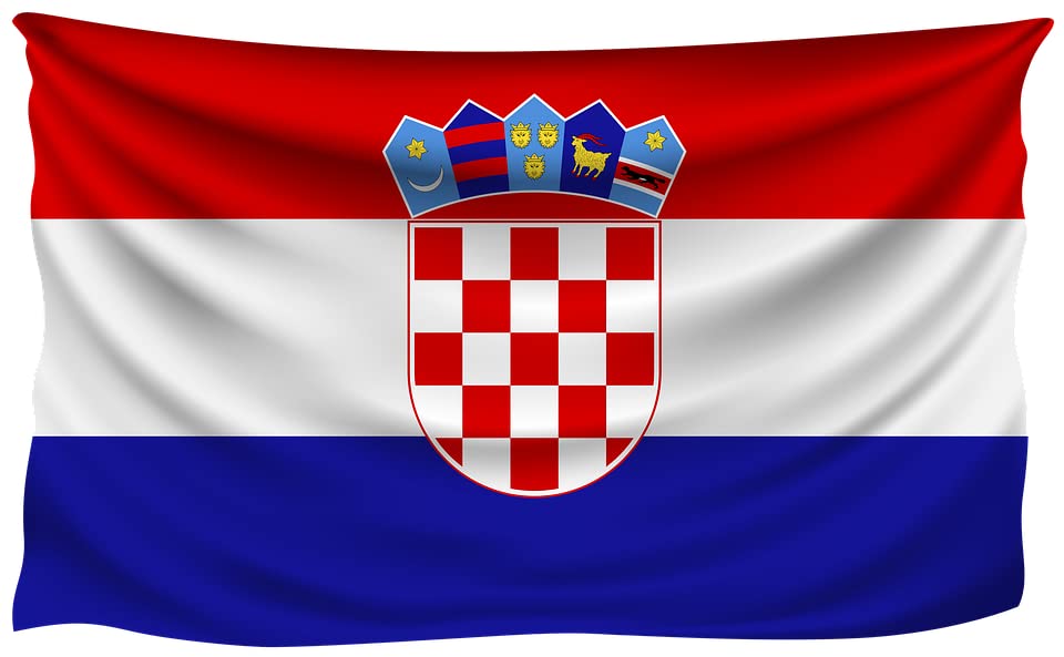 Shonye Croatia Flag, 5ft x 3ft, Durable with 2 Metal Eyelets, Bright Color, Indoor/Outdoor Use, Perfect for Parties, Parade — image 1