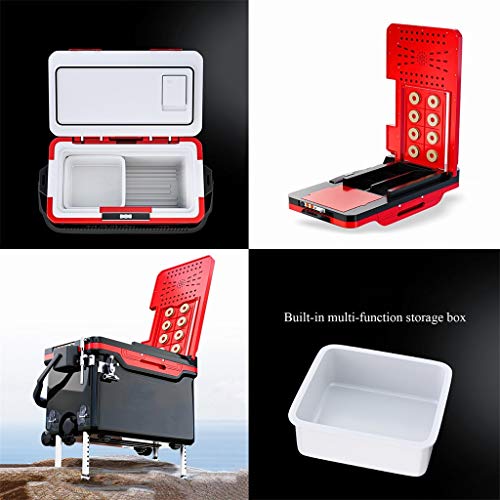 BYDBNR Angelkasten, Multifunktions-Aufbewahrungsbox for Angelzubehör Meeresangeln Box Inkubator Kühlschrank Kühlbox – Bild 5