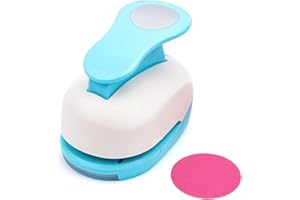 Circle Punch, 1.5 Inch Circle Hole Punch, Craft Punches for Paper Crafts, Circular Cutter Tool Circles Hole Puncher Handmade 