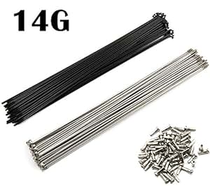 Amazon.com : Bavel 36pcs Steel Spokes Mountain Bike Spokes MTB 281mm