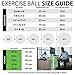 URBNFit Exercise Ball (Multiple Sizes) for Fitness, Stability, Balance & Yoga - Workout Guide & Quick Pump Included - Anti Burst Professional Quality Design (White, 55CM)