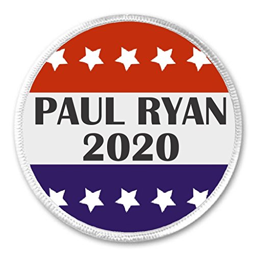 Paul Ryan 2020 Red White Blue Stars 3" Sew On Patch