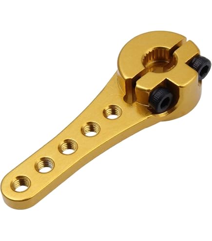 25T Metal Servo Horn & 5.0mm Hub - Aluminum Alloy Upgrade Parts For Arrma Granite, Big Rock, Senton RC Cars - View #11