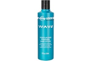 AllDay Locks Classic Wave Hair Lotion (7.7 oz) | Moisturizing & Rejuvenating Finishing Curl-Enhancer Lotion | Lightweight, Soft, High Shine | Bouncy, Silky, Fresh Bounce | 7.7 oz