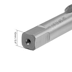 uxcell Machine Tap, 3/8-18 NPS Pipe Tap 4 Straight