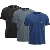 SHOHELL Pocket T Shirts for Men - Cotton Men's T-Shirts, Multipack
