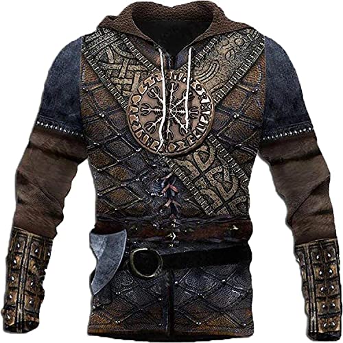 Vikings Armor 3D All Over Printed Viking Leather Armor For Men