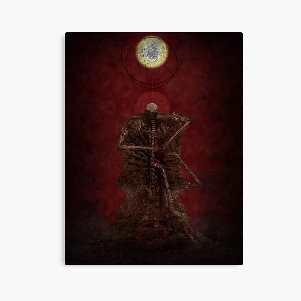 Caronzamson The Keeper (12" x 18") Deluxe Portrait Canvas Wall Art Decoration Kitchen Office Decor