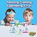 YoYa Toys Liquimo Liquid Motion Bubbler Duple Wheel for Kids and Adults - Satisfying Toys for Stress and Anxiety Relief - Fidget Toy Can Be Used as a Colorful Kitchen Timer - 3 Pack