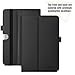 Infiland Asus Transformer Mini T102HA Case, Premium PU Leather Portfolio Stand Cover Case for ASUS 10.1 Inch Transformer Mini T102HA-D4-GR 2 in 1 Touchscreen Laptop- Black