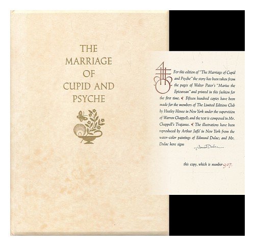 The marriage of Cupid and Psyche by Walter Pater (Hardcover)