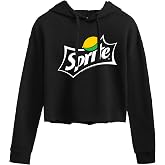 HYBRID APPAREL Coca-Cola Sprite Costume - Women's Cropped Pullover Hoodie