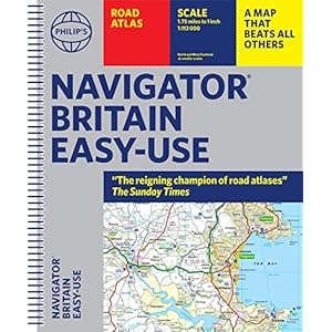 Philip’s Navigator Britain Easy Use Format: (Spiral binding) Spiral-bound – 6 januari 2022