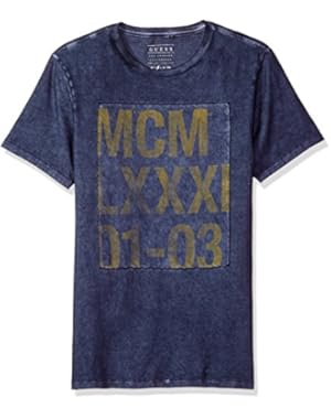 Men's Mcmlxxxi Quilt Crew Neck T-Shirt