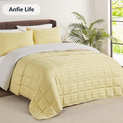 anfie Weighted Blanket(60"x80" 20lbs),Ultra Soft