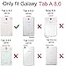 Fintie Silicone Case for Samsung Galaxy Tab A 8.0 (2015 Old Model), Light Weight [Anti Slip] Shock Proof Protective Cover Compatible Tab A 8.0 SM-T350/P350 2015(NOT Fit 2017/2018 Version), Black