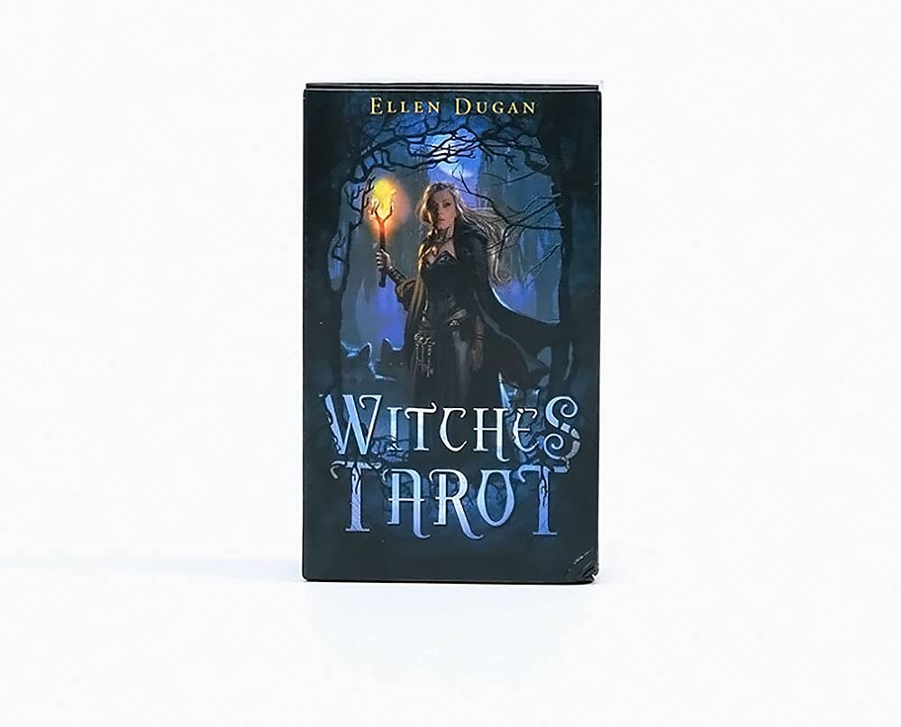 Fankexi Tarots Cards Deck,Witches Tarot Cards Sets Deck, E-Guide to Psychic Tarot Reading, Fate Divination Tarot Meanings for Beginners to Advanced