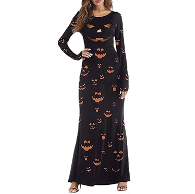 skull maxi dress