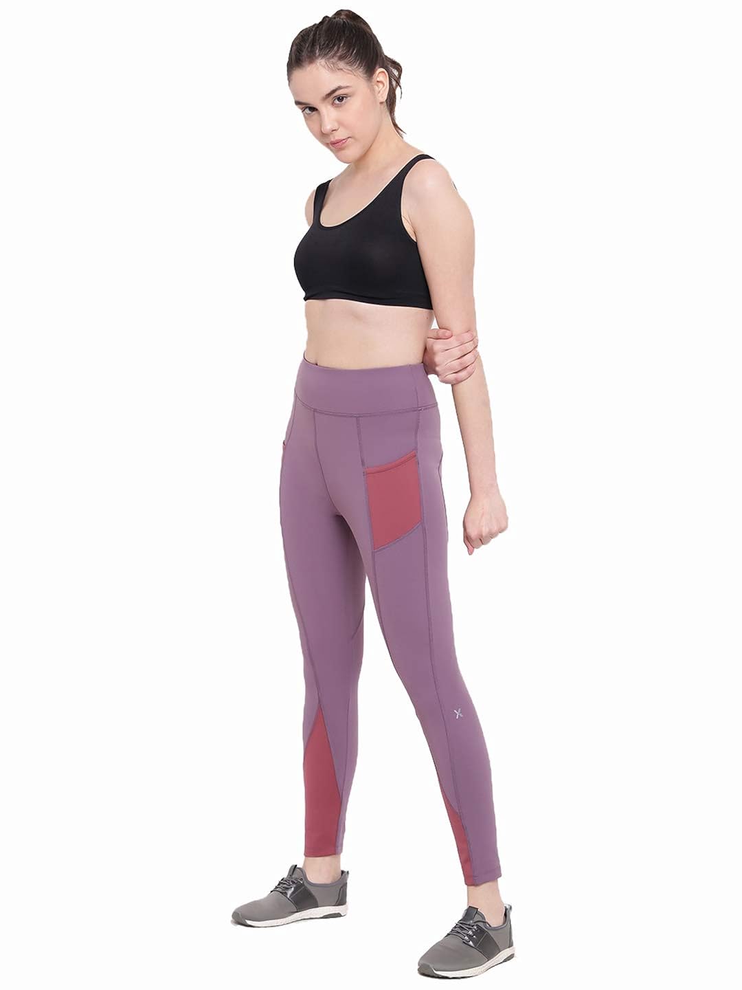 mauve yoga pants
