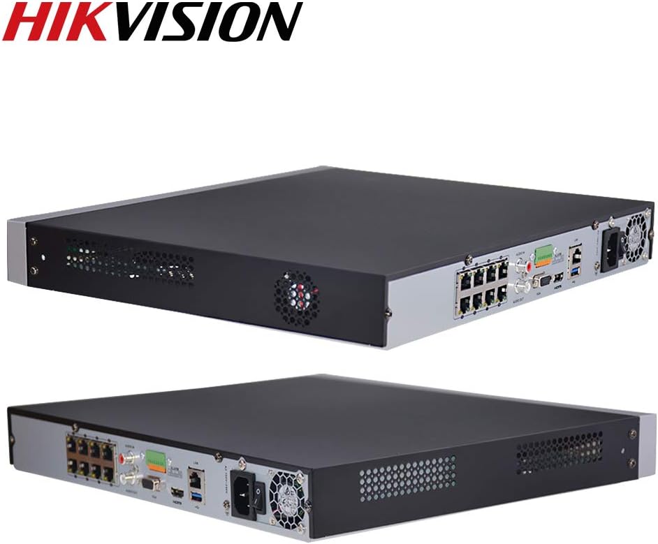 HIKVISION DS-7608NI-K2/8P CCTV 8MP 4K UHD PoE NVR 8 CHANNEL 8x RECORD