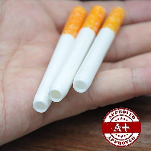 AplusApproved Reusable Ceramic Cigarette Accessory pack of 3 (3 inch)
