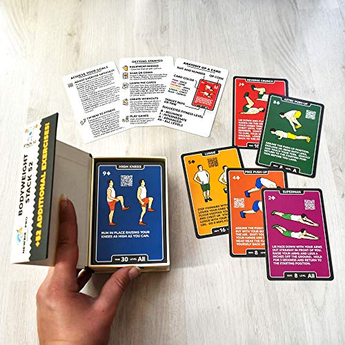 Stack-52-Bodyweight-Exercise-Cards-Workout-Playing-Card-Game-Designed-by-a-Military-Fitness-Expert-Video-Instructions-Included-No-Equipment-Needed-Burn-Fat-Build-Muscle