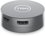 Dell DA305 USB-C 6-in-1 Multiport Adaptor AD1216 Grey view 2