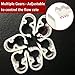 Gizhome Adjustable Mini Flow Control Tube Clamp with Several Gear for 0.118