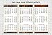 2019 Wall Calendar (Runs from November 2018 Through January 2020), 3 Month View, 13