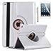 New iPad 9.7-inch 2018 2017 / iPad Air Case - AiSMei Rotating Stand Case Cover with Auto Wake Sleep for Apple iPad 9.7