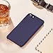 TORRAS Designed for iPhone SE Case 2nd/ iPhone 7 Case/iPhone 8, Liquid Silicone Gel Rubber Case Soft Microfiber Compatible with iPhone 8/ iPhone 7/ iPhone SE 2nd Generation, Midnight Blue