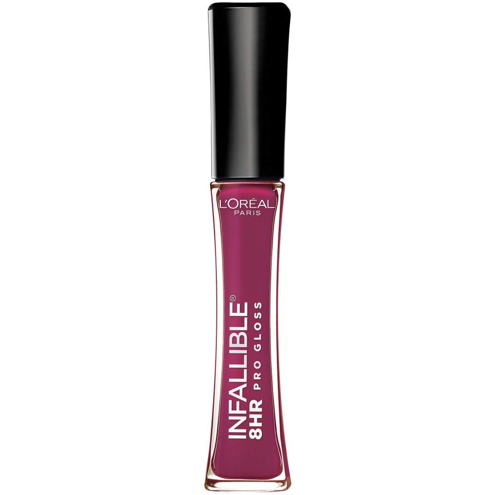 L’Oreal Paris Makeup Infallible 8 Hour Hydrating Lip Gloss, Undeniable Mauve, 0.21 Fl Oz